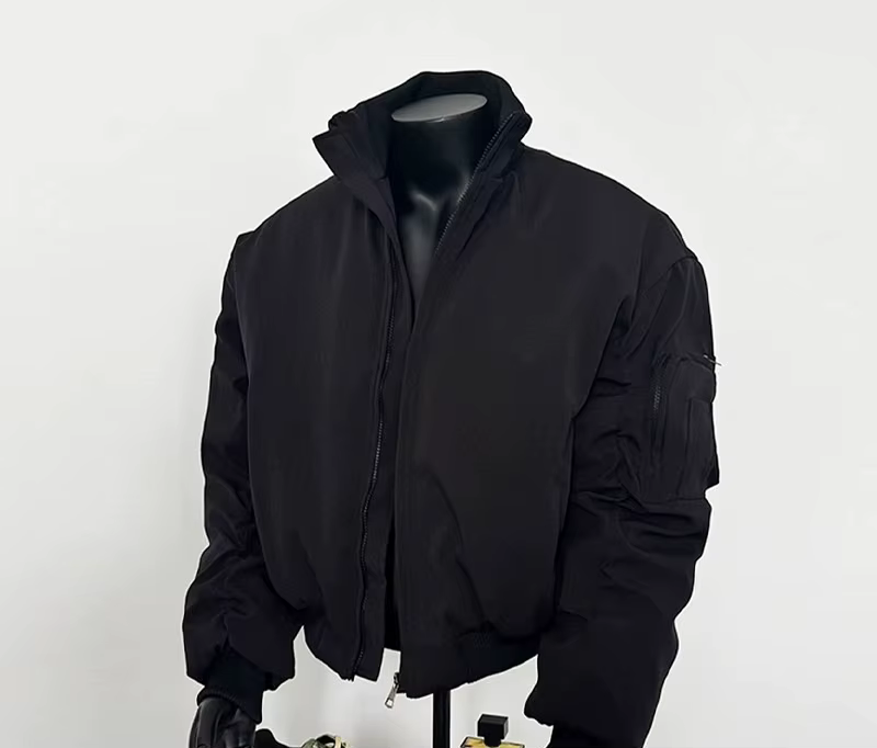Veste courte pour homme, printemps et automne, silhouette tendance