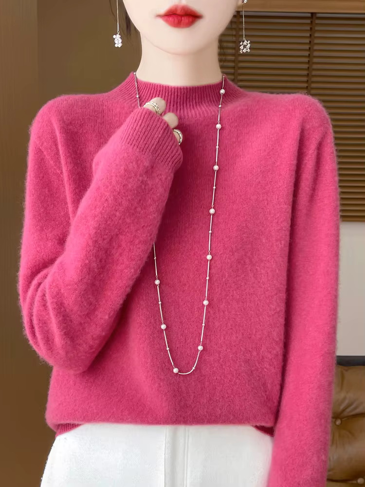 Pull élégant de Style basique pour femmes