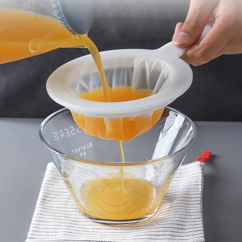 100/200/400 maille lavable Nylon Ultra fin filtre maille passoire cuillère tamis soja lait jus café thé filtre cuisine passoire