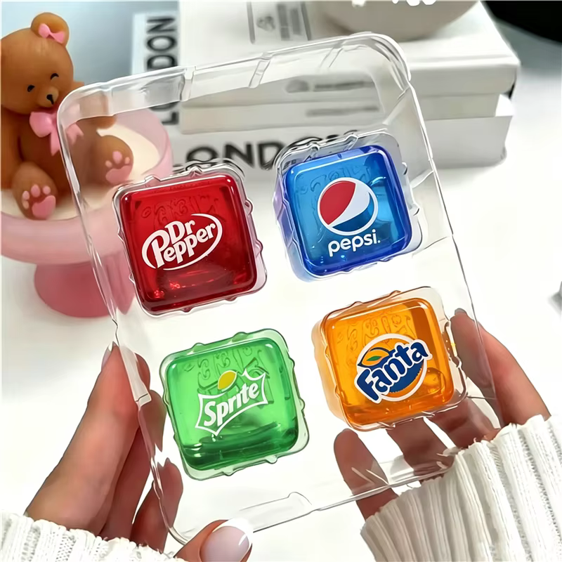 Needoh Dr Pepper Nice Cube Drop Soda Aroma Maltose Squishy Toys Slow Rising Stress Relief Anti Anxiety Fingertip Sensory Toy