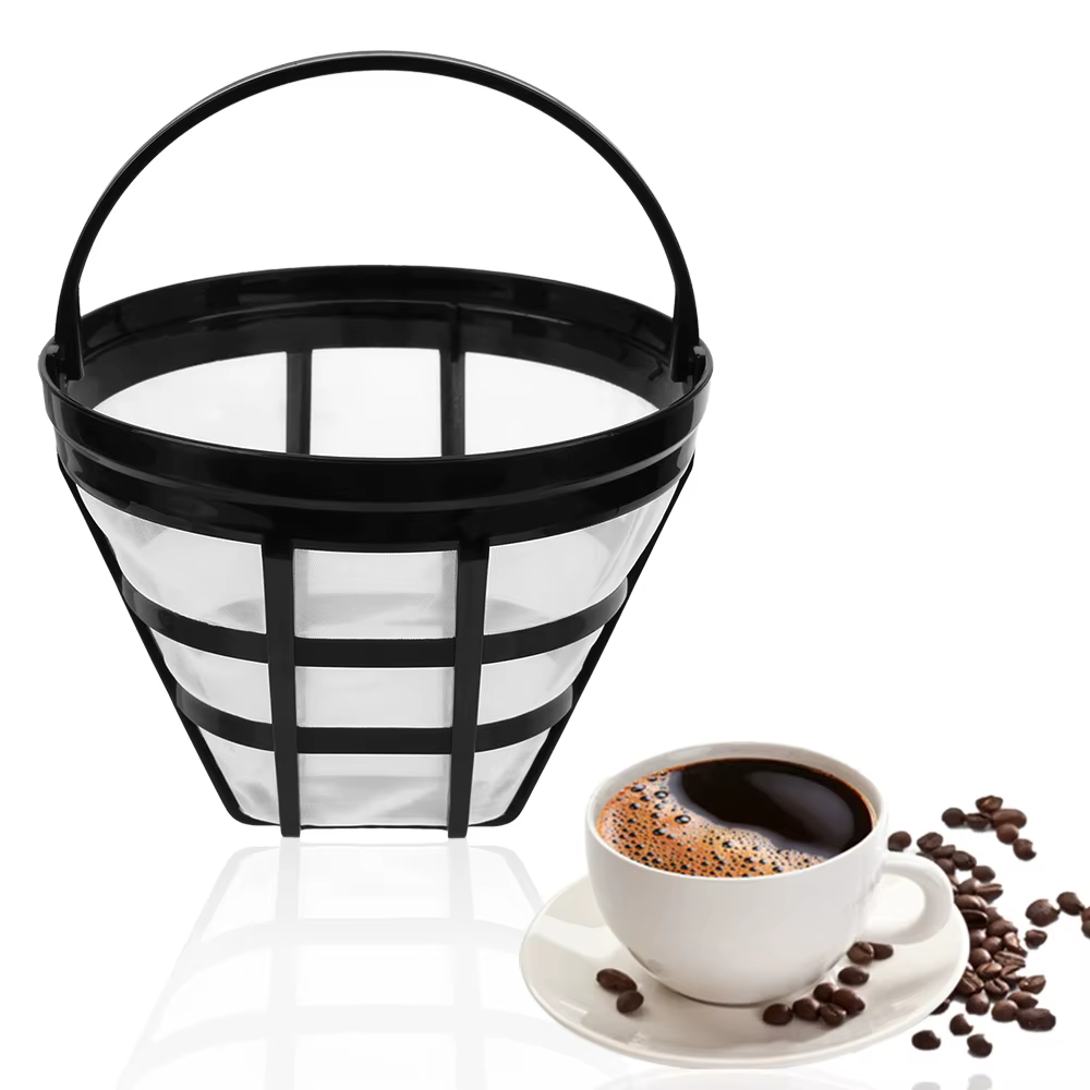 Filtre à café pour Machine à café, passoire en maille, panier rechargeable, Style tasse, outil de brassage, accessoires réutilisables
