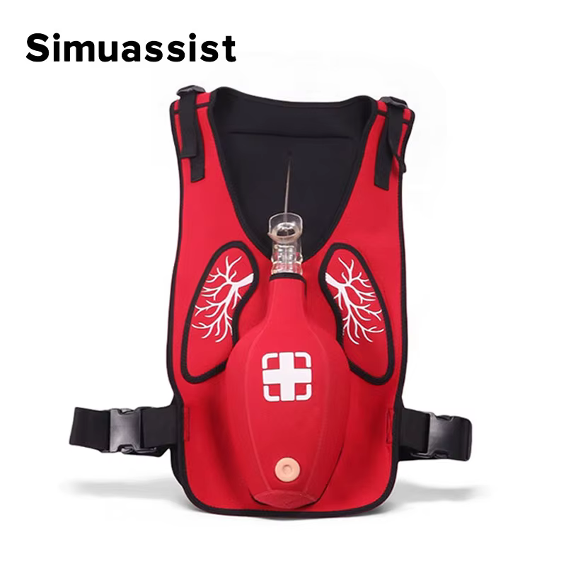 Gilet d'entraînement Heimlich pour adultes/enfants, gilet d'obstruction trachéale portable, modèle d'entraînement Anti-asphyxie, modèle d'entraînement Heimlich