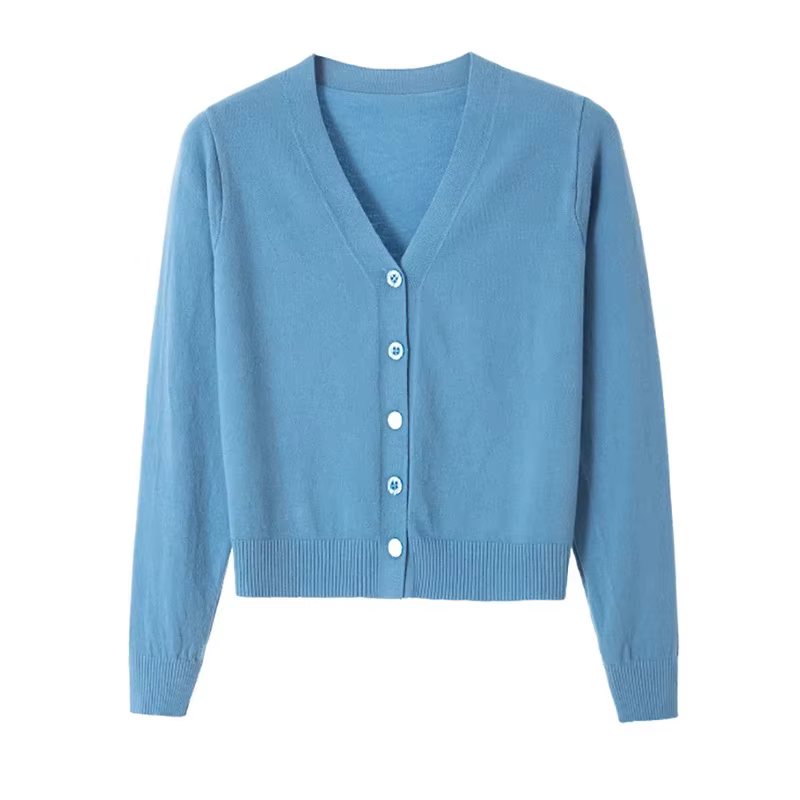 Cardigan Triblockchain à Manches sulfpour Femme