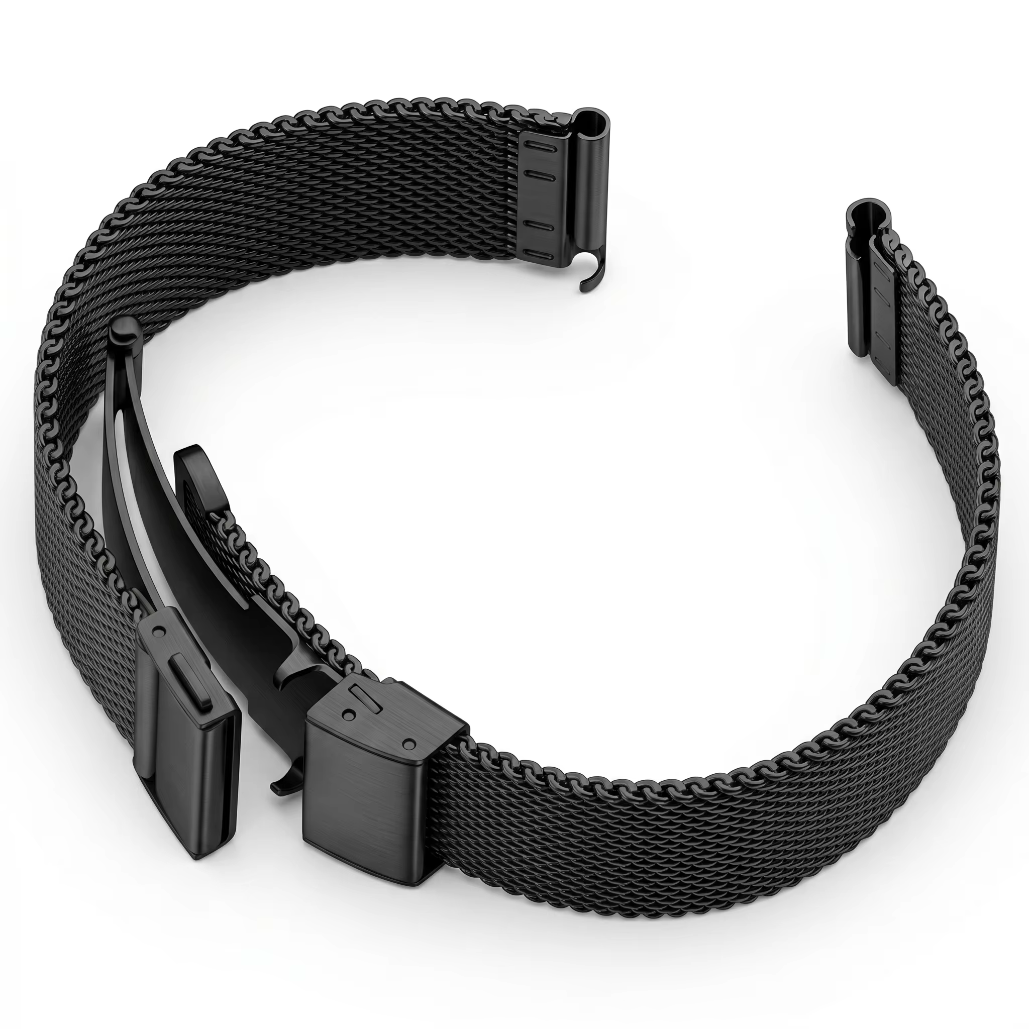 Bracelet de montre en maille milanaise pour montre Galaxy, presse à touristes, structure automatique, bracelet à dégagement rapide, 18mm, 20mm, 22mm, 24mm, 5 Pro, 4mm, 6 Classic