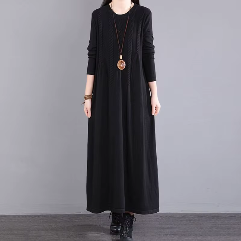 Ropa De Mujer nouveaux Pulls femme vêtements ample longue robe pull printemps automne femmes