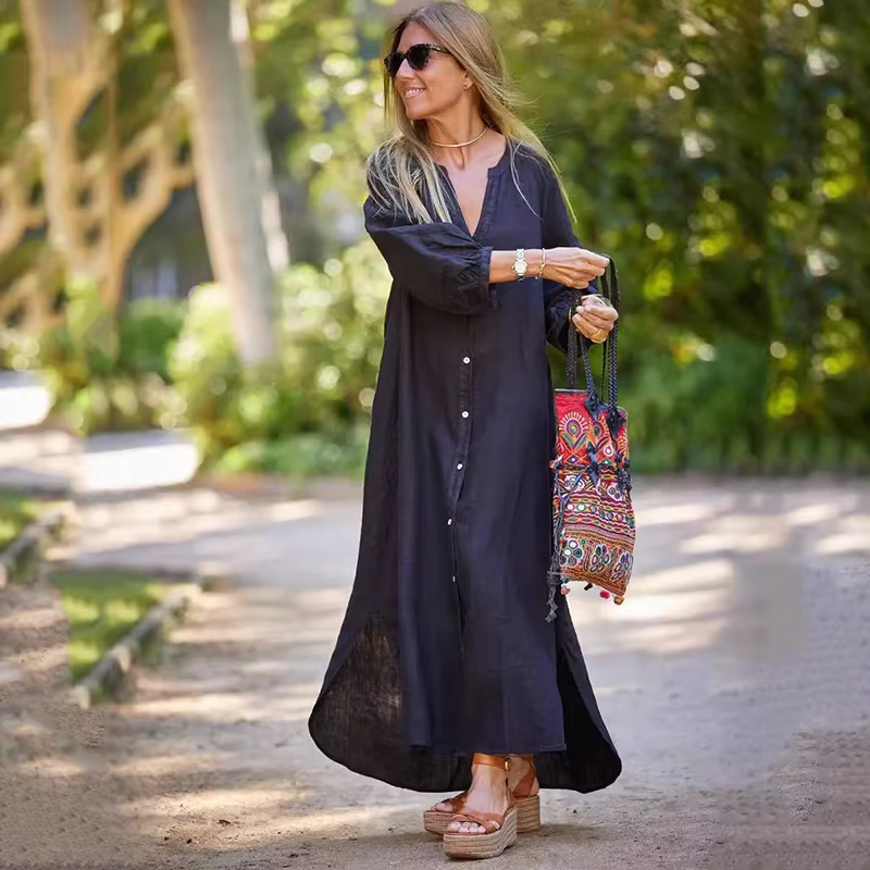 Robe Cardigan à manches longues pour femmes