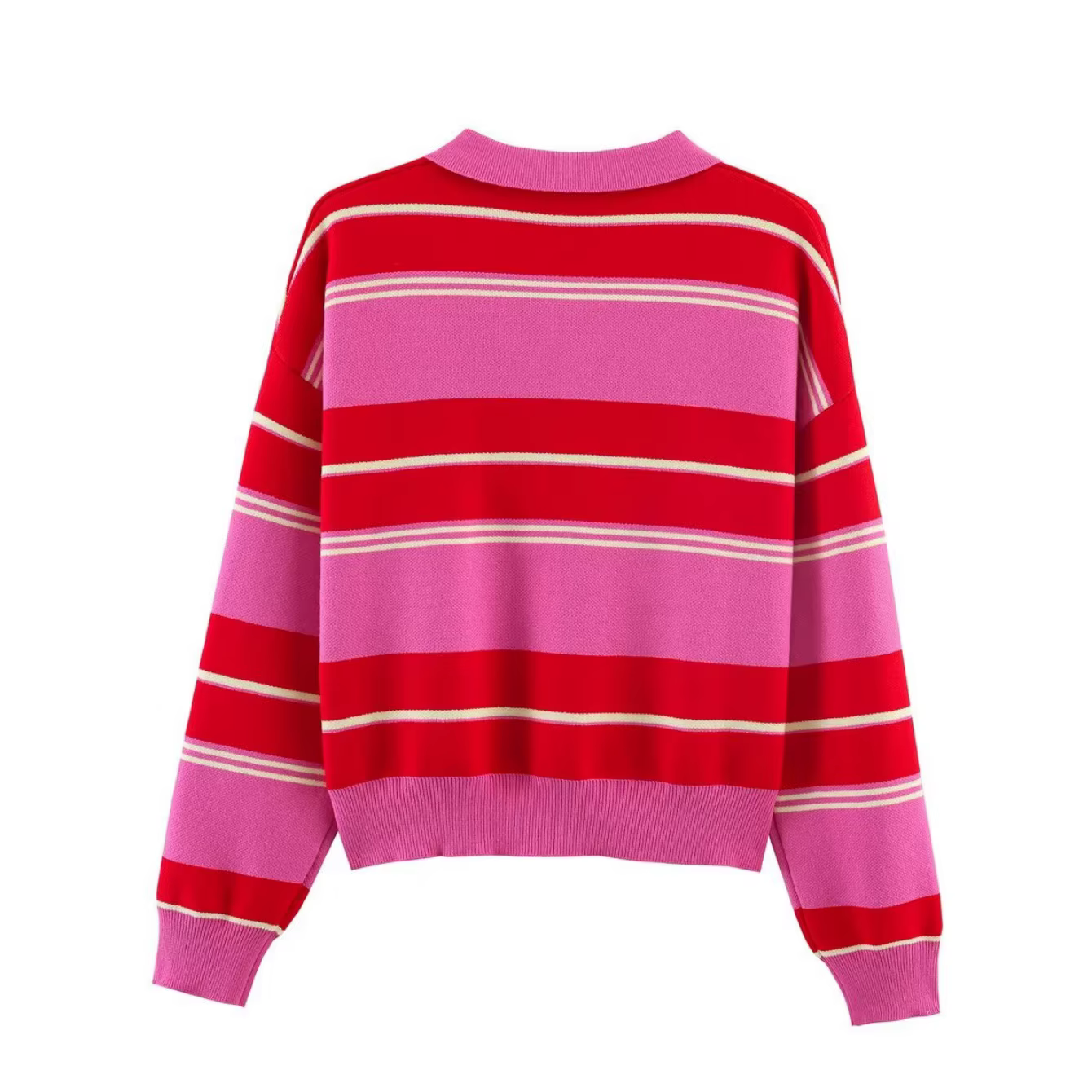 Pulls en tricot rayés pour femmes