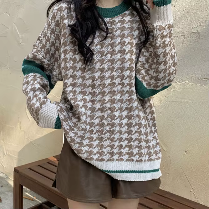 Chandails Vintage pour femmes mignon dames pull avec couvre automne 2025 tendance tricoté Harajuku Crochet Kawaii cachemire hauts nouveau