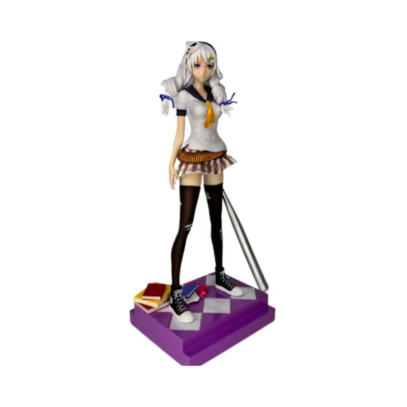 Figurines Honkai Impact 3 Kiana Kaslana, figurines kawaii, périphériques de jeu, collection de modèles de statues, décorations de bureau, jouets, cadeau d'anniversaire