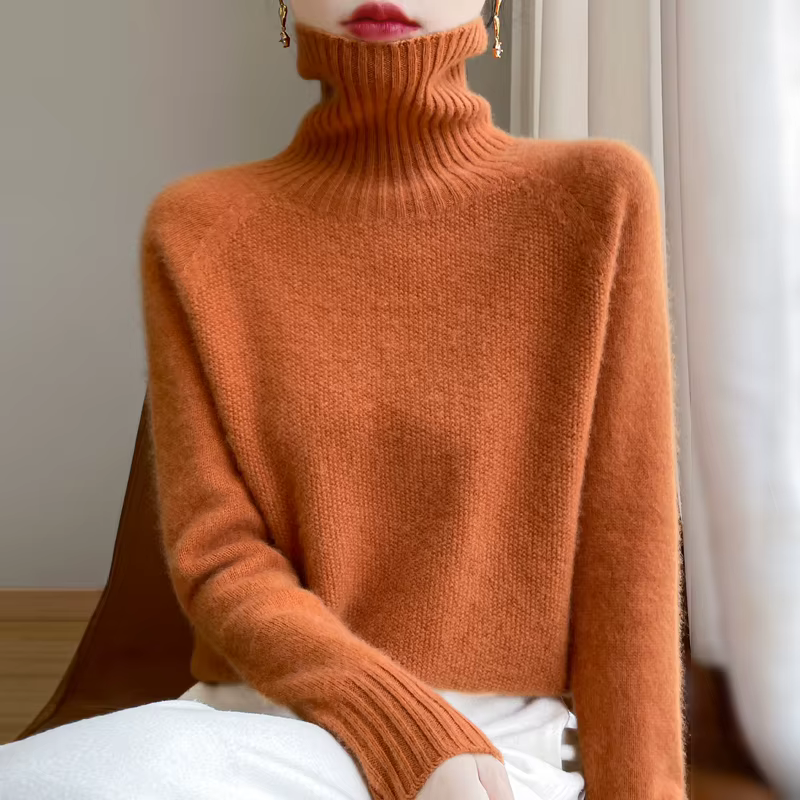 Pull en laine mérinos pour femme