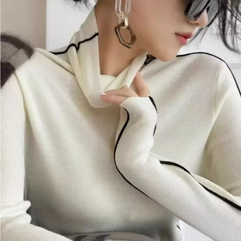 Pulls à col roulé pour femmes