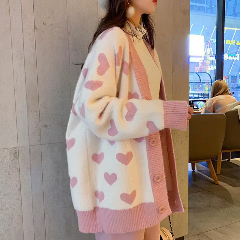 Veste pull en Jacquard pour femme
