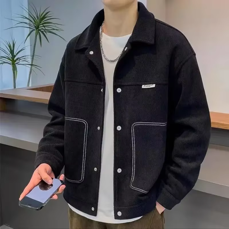 Veste pour hommes de haute qualité homme manteau élégant printemps automne marques originales pas cher vente vêtements mode 2025 livraison rapide Joker