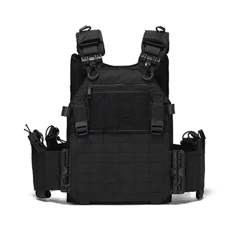 Gilet d'entraînement en plein air pour hommes, gilet de Combat tactique léger, à dégagement rapide, multifonctionnel, résistant à l'usure, coupe Laser