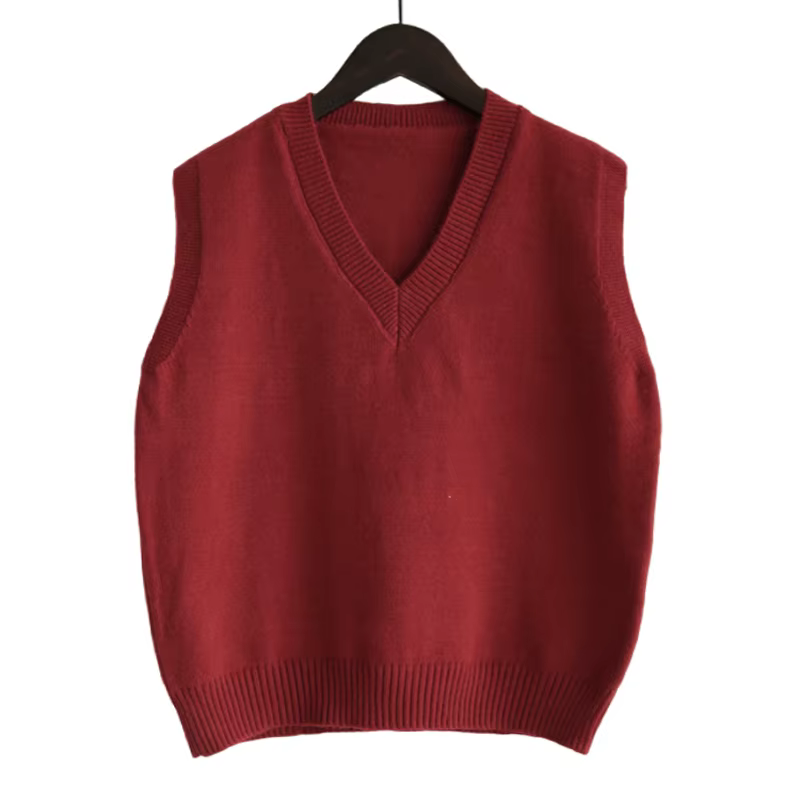 Pull FURSDIC en polyester coupe ample style préppy pour femmes toutes saisons élégance confort