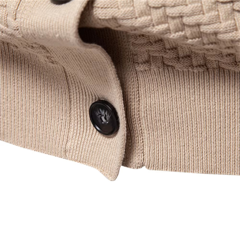 2025 hommes col en v boutonné coton Cardigan pull tricots décontractés Social tricoté Cardigans pour hommes