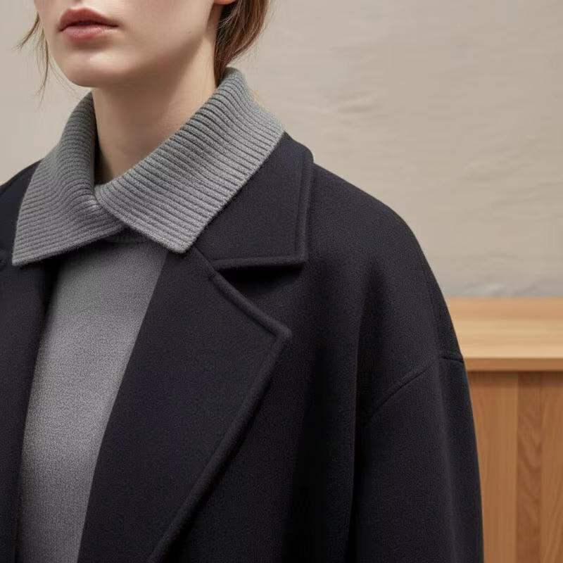 Gilet tricoté sans manches pour femme