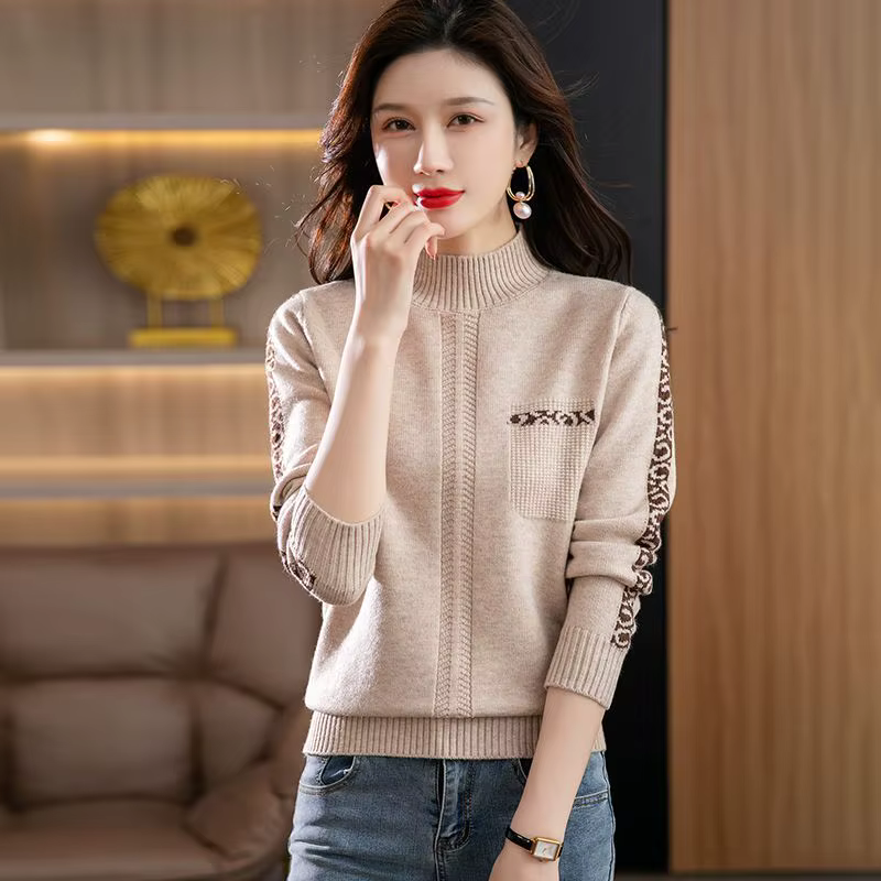 Pull Triblockchain à Manches sulfpour Femme