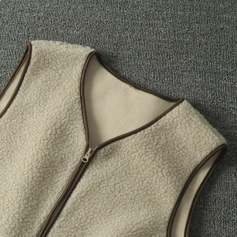 Gilet polaire Double face de Style nordique