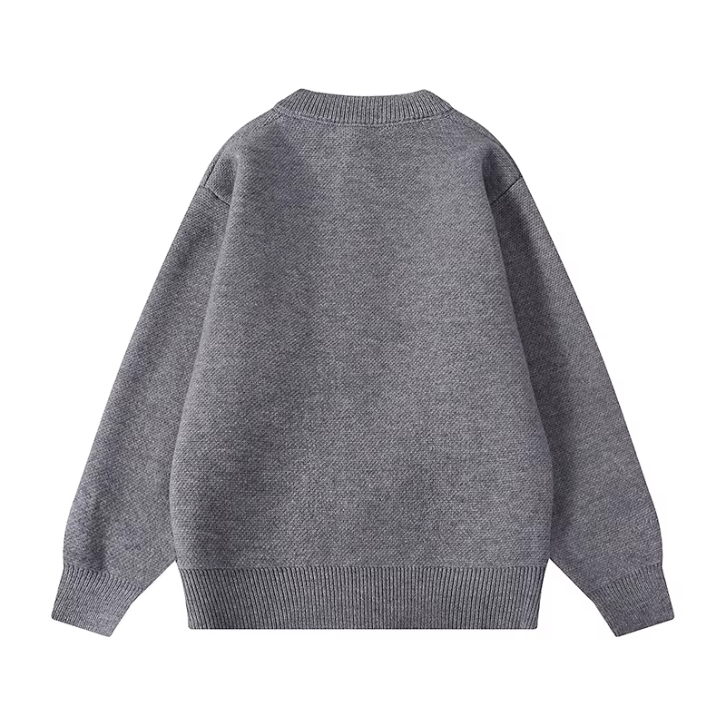 Cardigan en tricot pour hommes, Style court, pull décontracté, coupe régulière, ouvert sur le devant, pour un usage quotidien, automne
