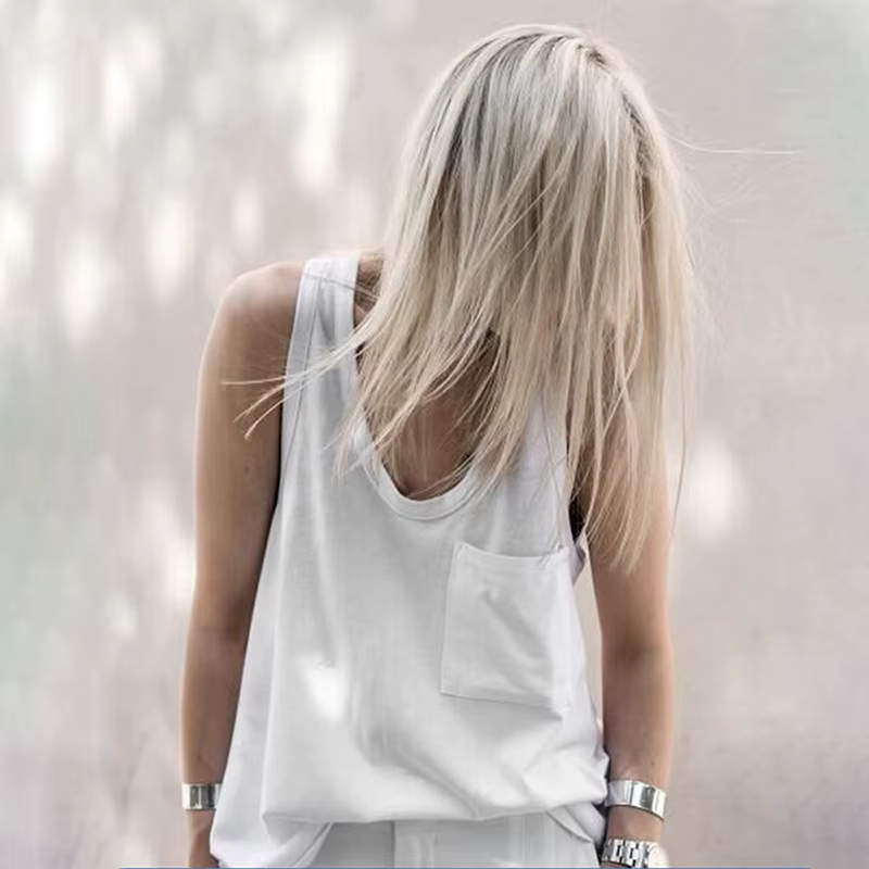 Simple polyvalent gilet haut femmes 2026 nouvelle mode