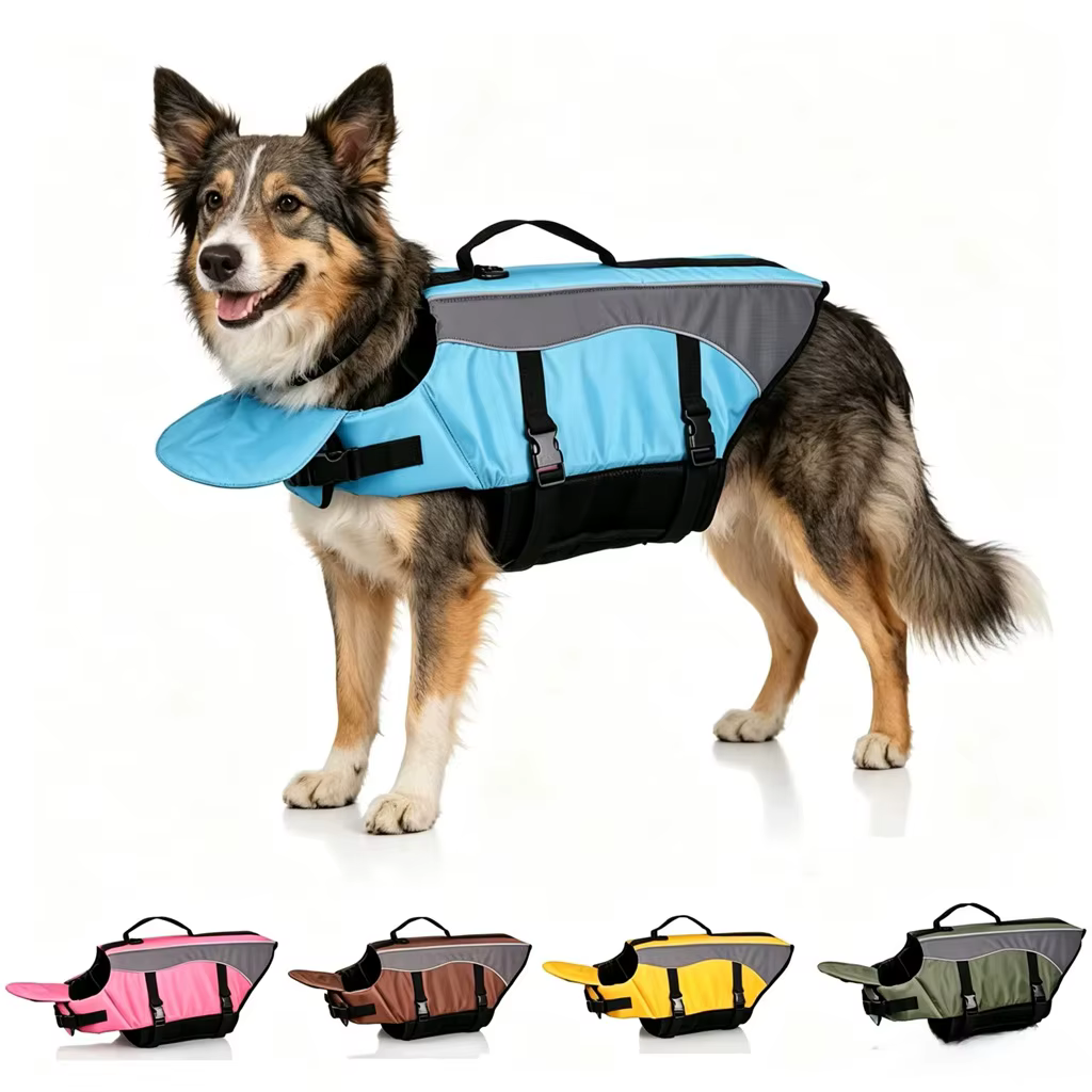 Gilet de sauvetage flottant pour chien, détachable et réglable, pour la navigation de plaisance, pour les petites et grandes races, pour le camping en plein air