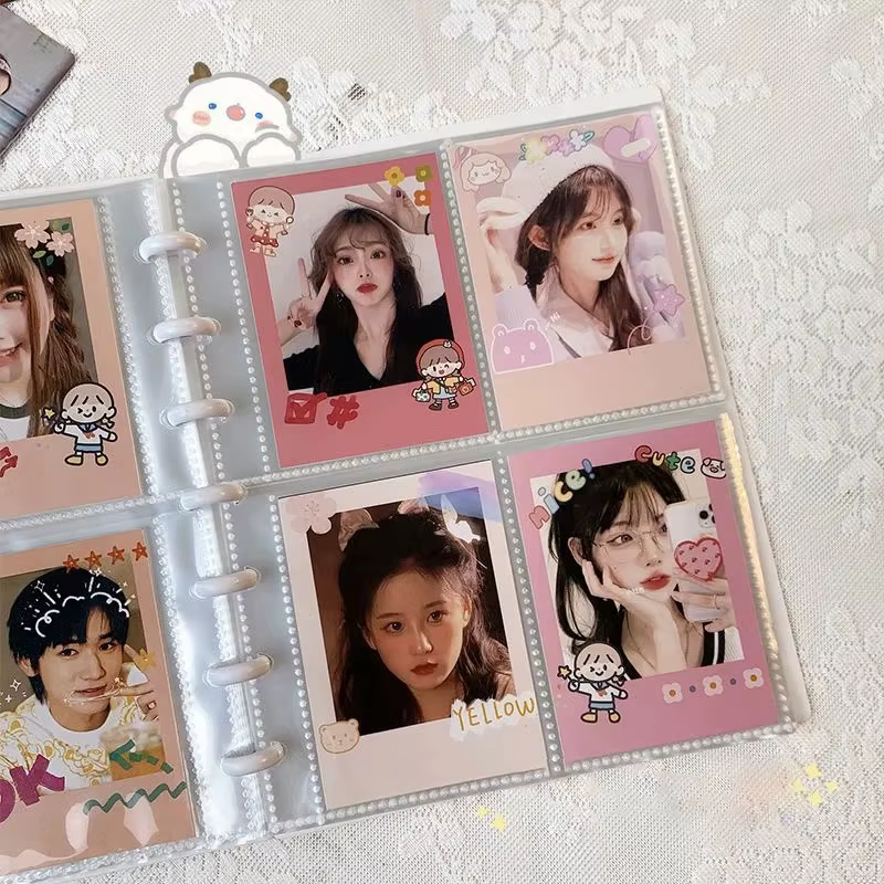 Classeur de carte Photo de 3 pouces, Album Photo INS, livre de Collection idole K-pop, 160 poches, Album de cartes photo, livre de collection, Albums photos