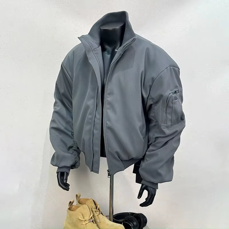 Veste courte pour homme, printemps et automne, silhouette tendance