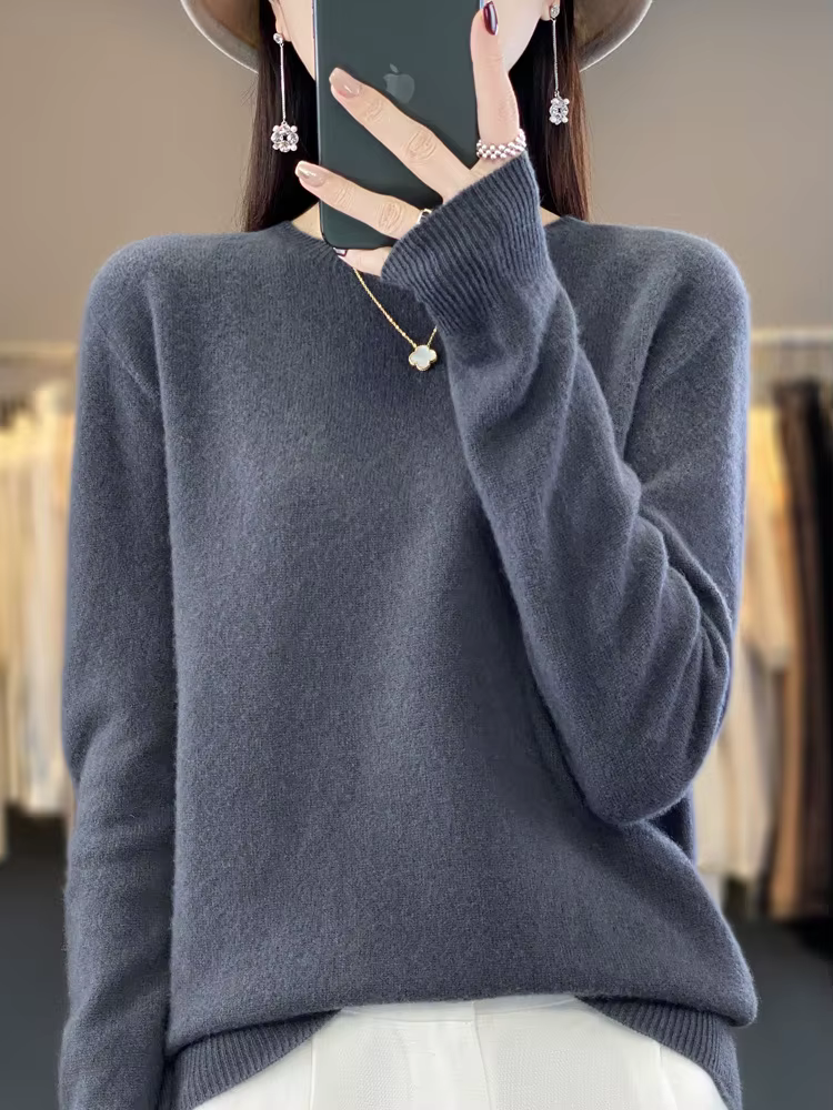 Pull à manches longues pour femmes