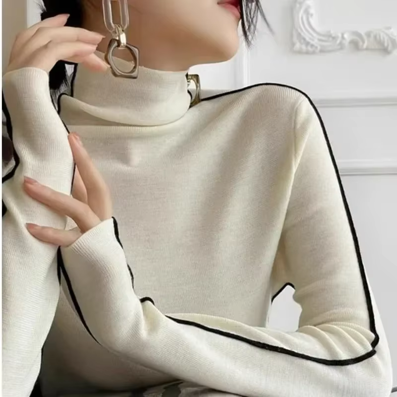 Pulls à col roulé pour femmes