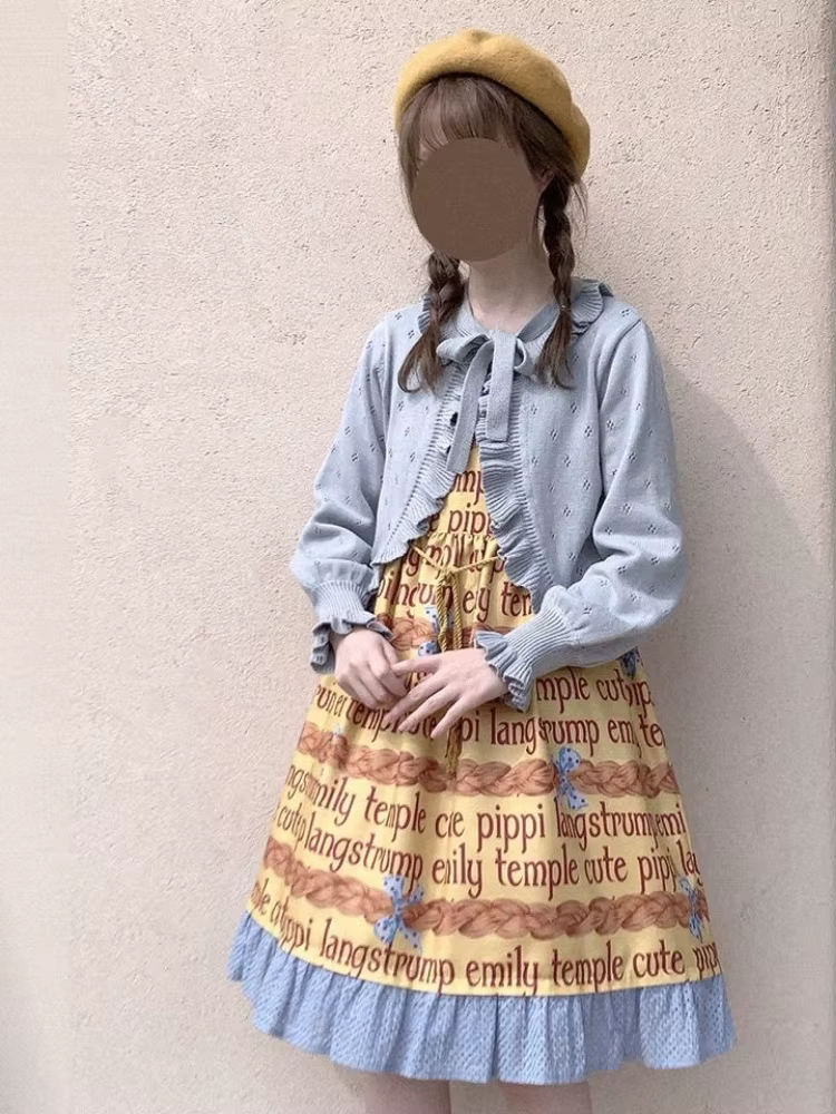 Cardigan Lolita Japonais Kawaii pour Femme