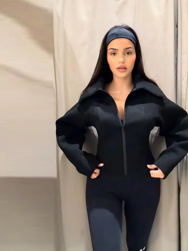 Veste pour femme, manteau cintré à la taille