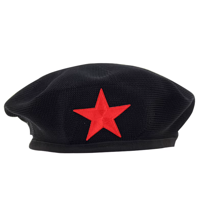 Chapeaux de Cosplay pour Spectacles de Danse Marin, Bérets, Chapeaux de Marin à Emblème Étoile, Casquettes Militaires Trilby pour Enfants, Adultes, Hommes et Femmes