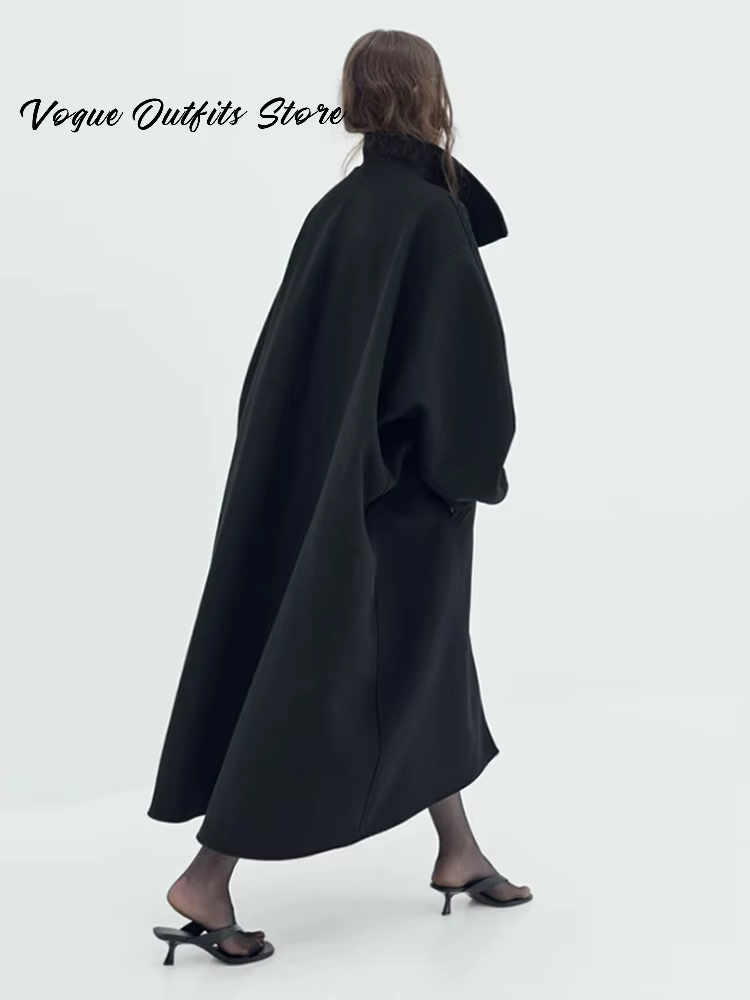 Trench-Coat Chic à col montant pour femme