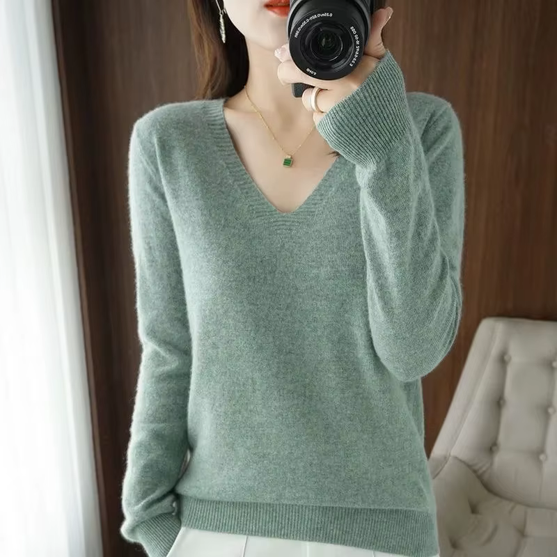 Pull-over tricoté pour femme