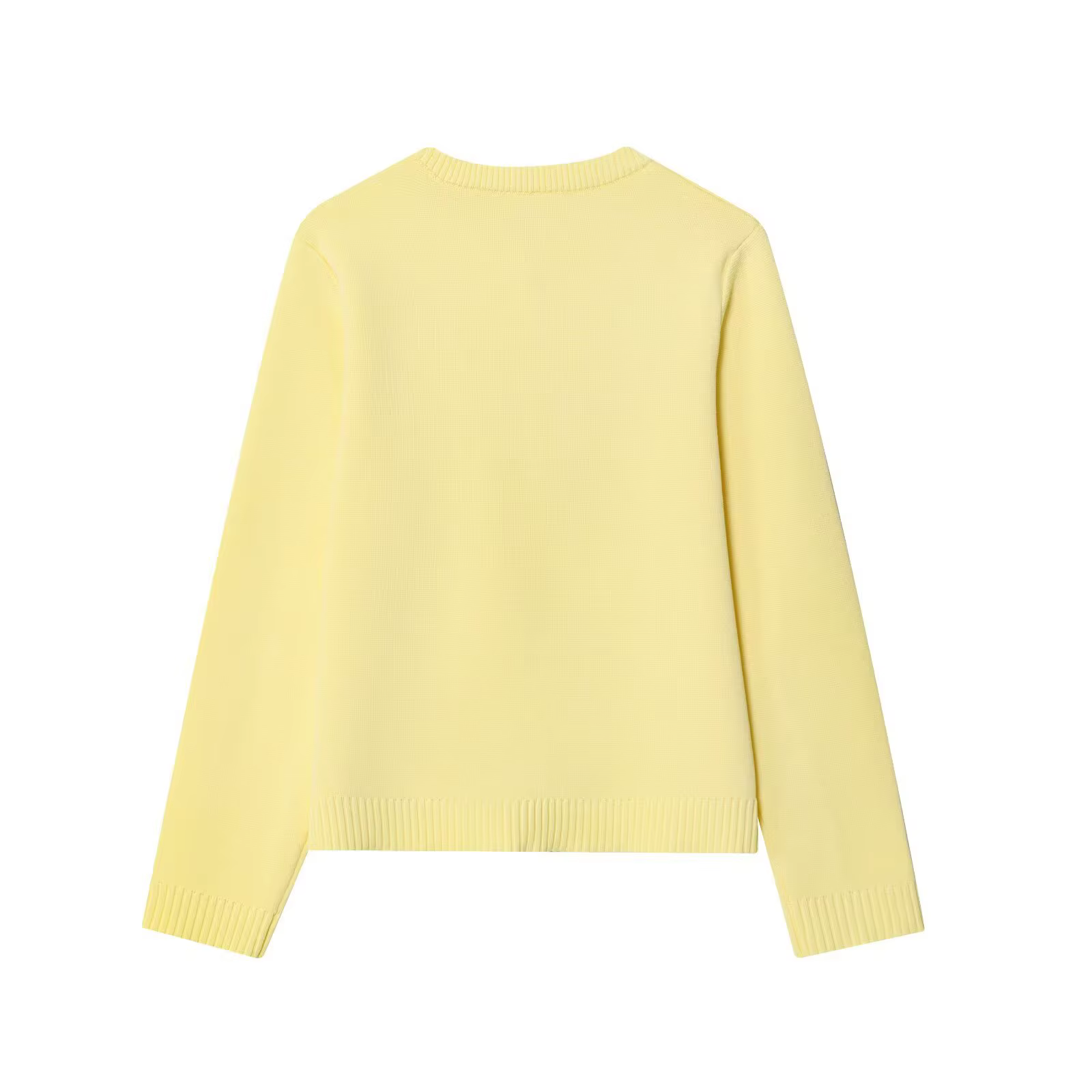 Cardigan ouvert tricoté à boutons dorés