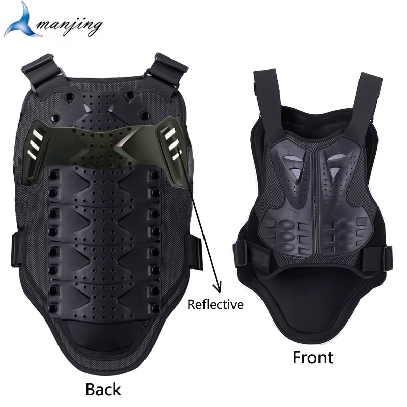 Gilet de protection pour moto et motocross, équipement de protection sportive antichute pour Dirt Bike et VTT, protection corporelle et de poitrine