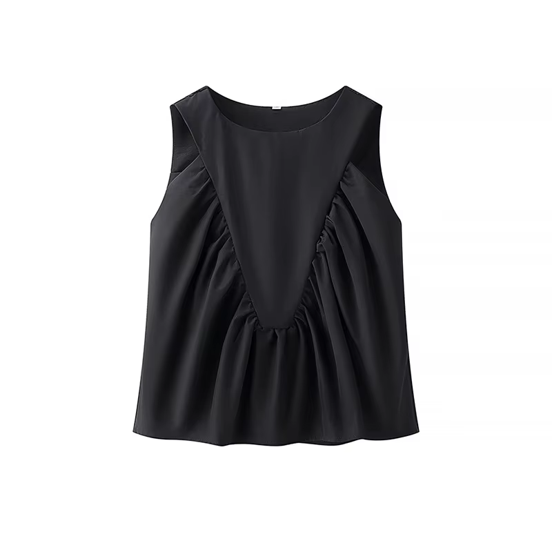 Gilets amples sans manches pour femmes