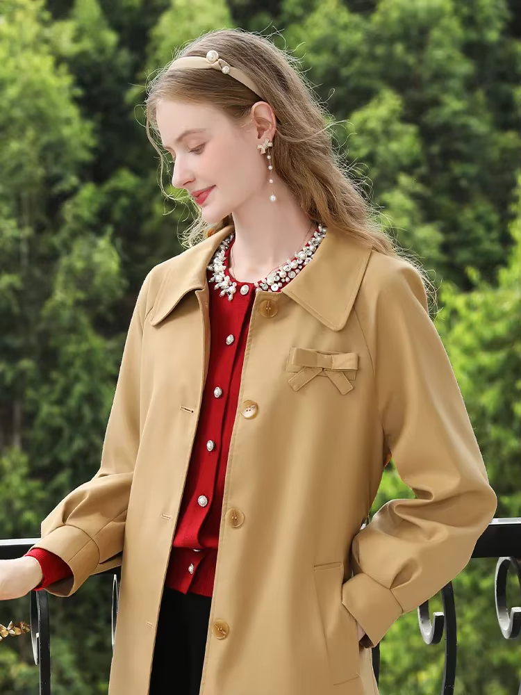 Je vous crois rouge tricoté Cardigan femmes taille pull automne vêtements 2024