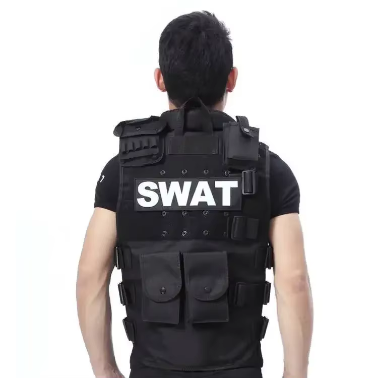 Équipement de protection pour la chasse, DulglaUnisex, Glaçage noir, CS, Paintball, Molle, Randonnée, Haute qualité