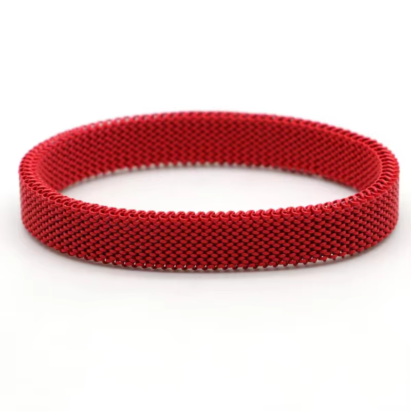 Bracelet en maille élastique de haute qualité, bracelet classique Reflexions en maille, adapté pour sortir et assister à des fêtes