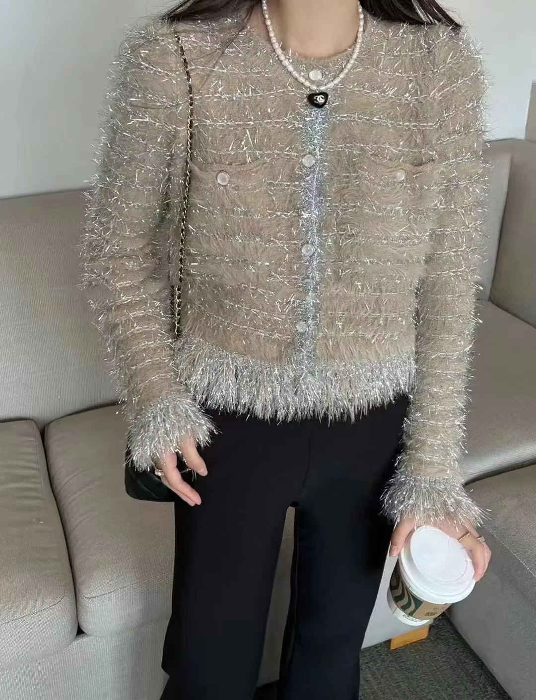 Pull de Style petit parfum pour femmes
