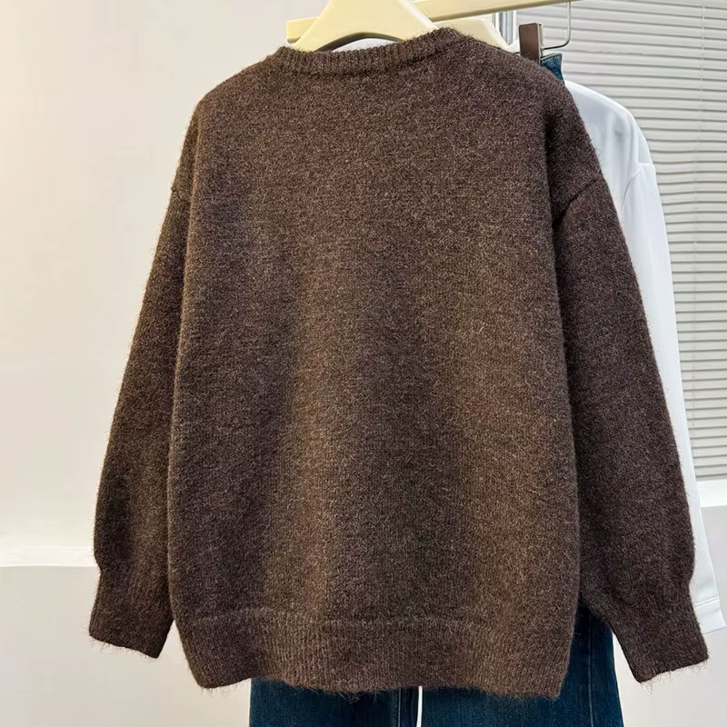 Cardigan en cachemire tricoté pour femme