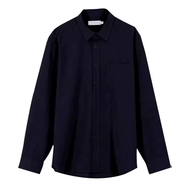 Chemise à manches longues haut de gamme pour homme, nouveau style printemps-automne, veste décontractée et ample