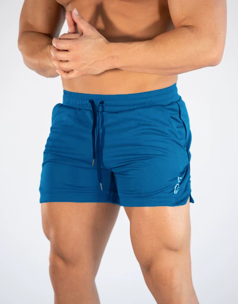 Zones Me-Shorts en maille respirante pour hommes, shorts de musculation, shorts de gym ajustés, shorts de jogging de fitness, shorts chauds