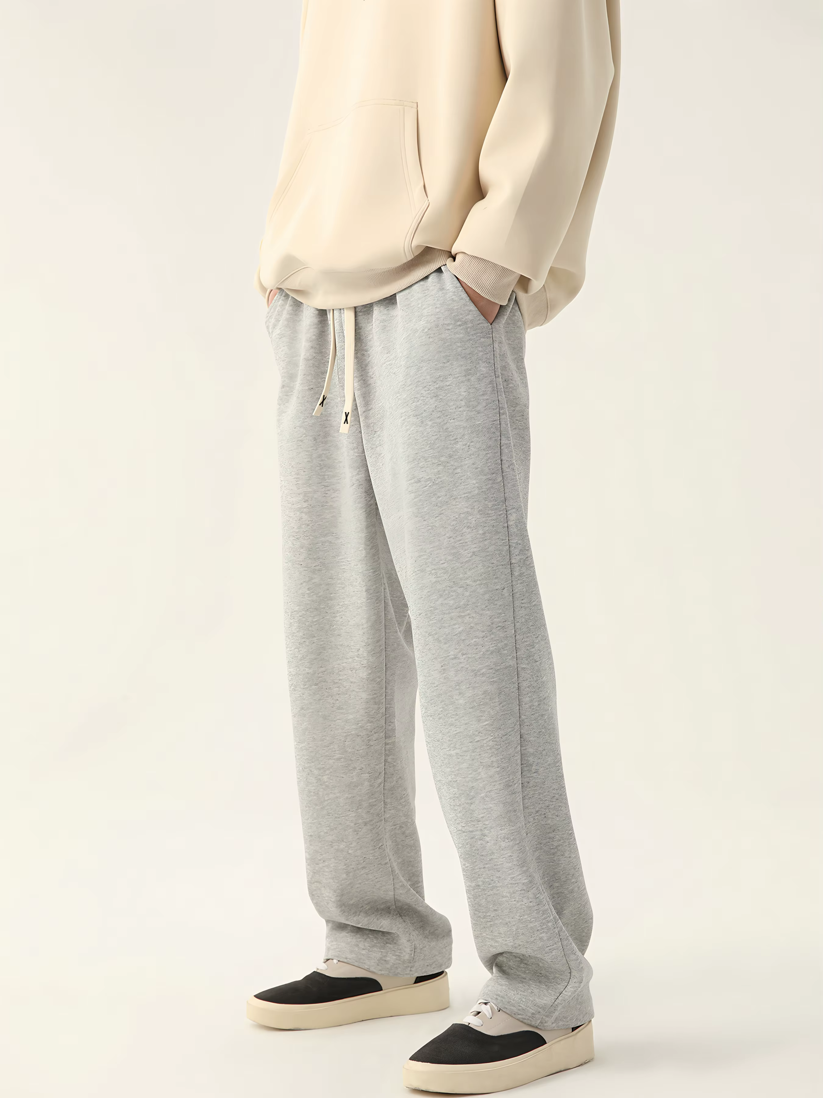 Pantalon de jogging pour hommes, baggy, neutre, respirant, baggy, pour l'extérieur, design à la mode, nouveau pantalon de survêtement