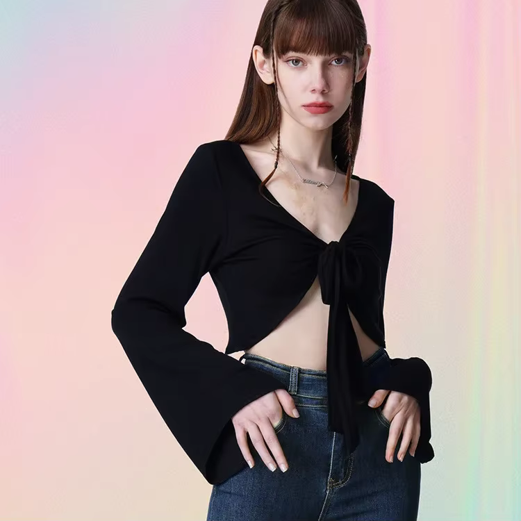 Cardigans monochromes pour femmes