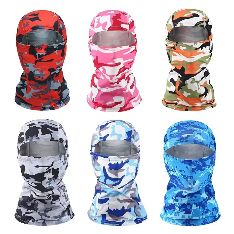 Cagoule de Camouflage masque complet Ski vélo cyclisme chasse couvre-tête écharpe Blaclava casquette Bandanas hommes