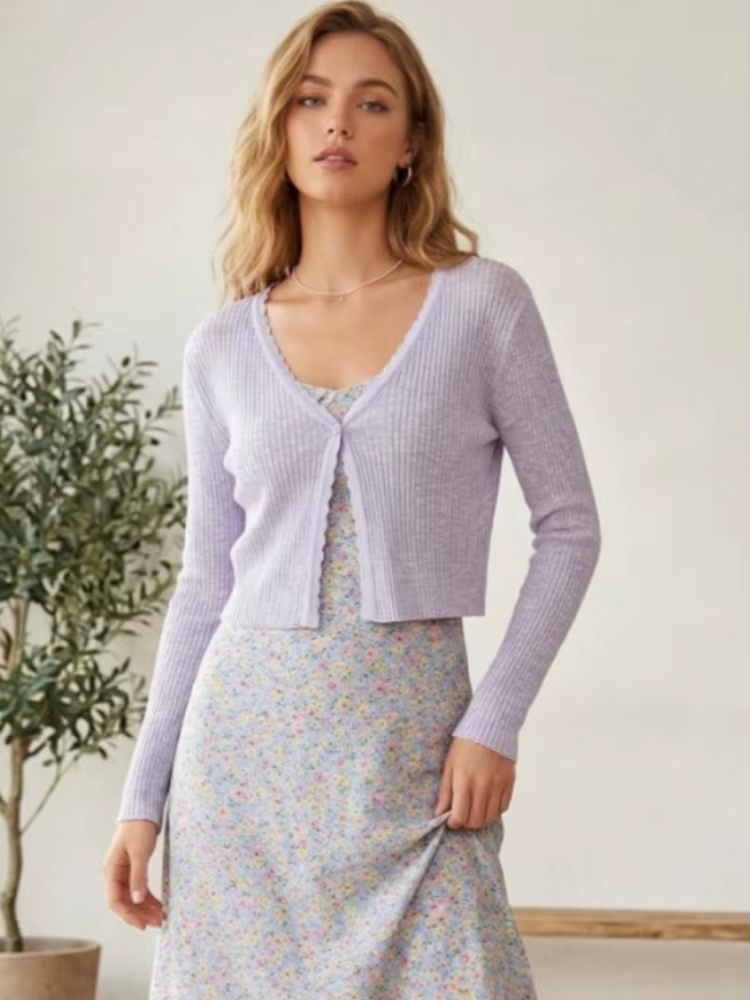 Cardigans de mode coréenne 2026 pour femmes