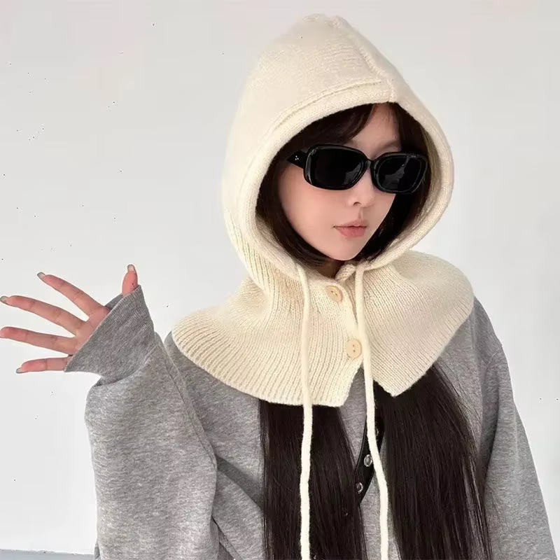 Bonnet cagoule pour femme